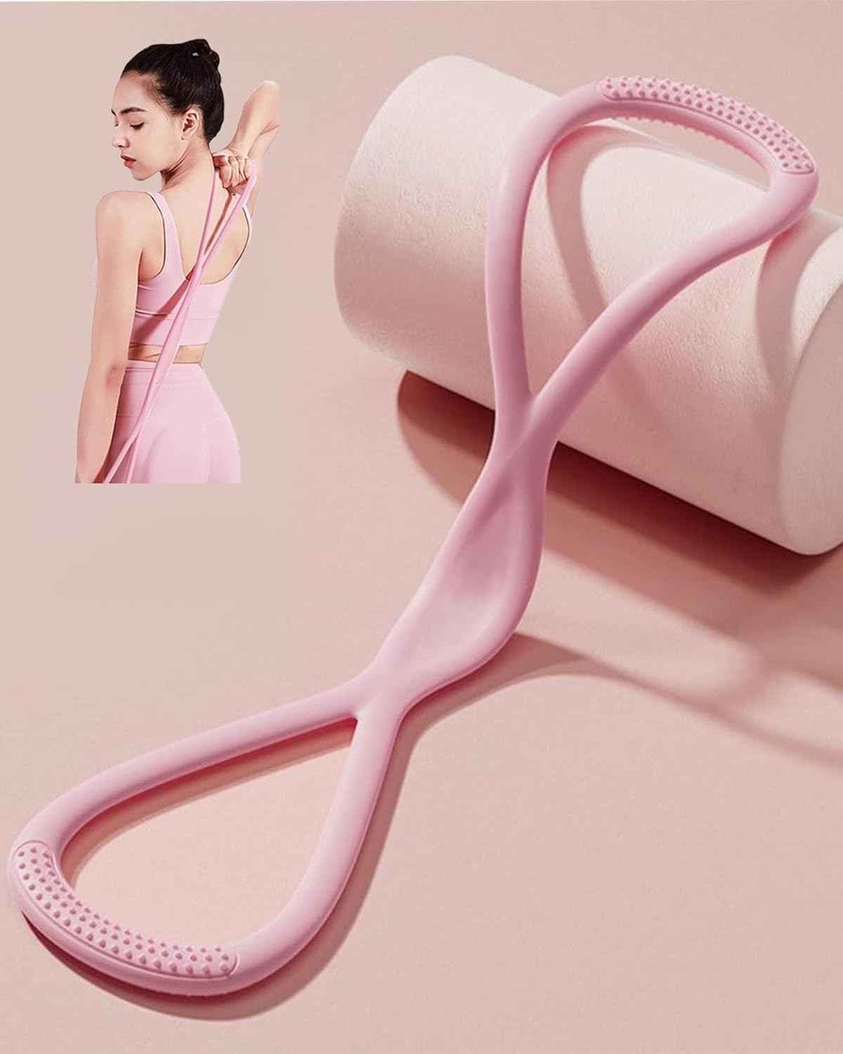 Figure 8 Resistance Band - Pita Resistensi Yoga Bentuk Angka 8,