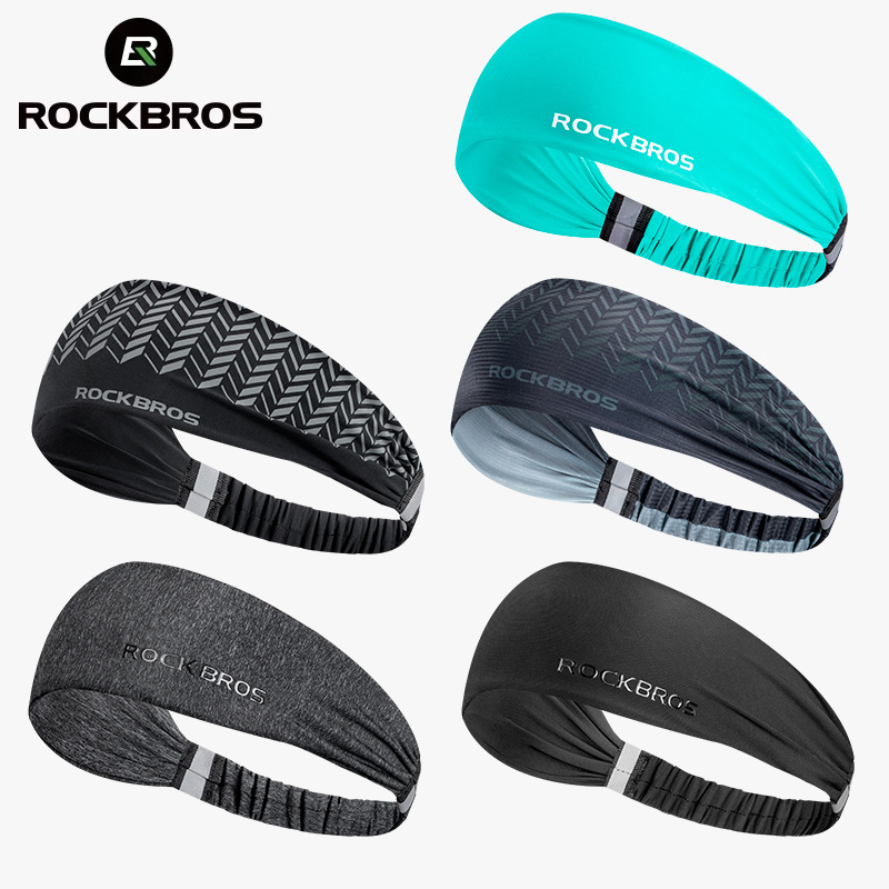Yoga Fitness Stretching Strap - ROCKBROS Ikat Kepala Olahraga untuk Pria