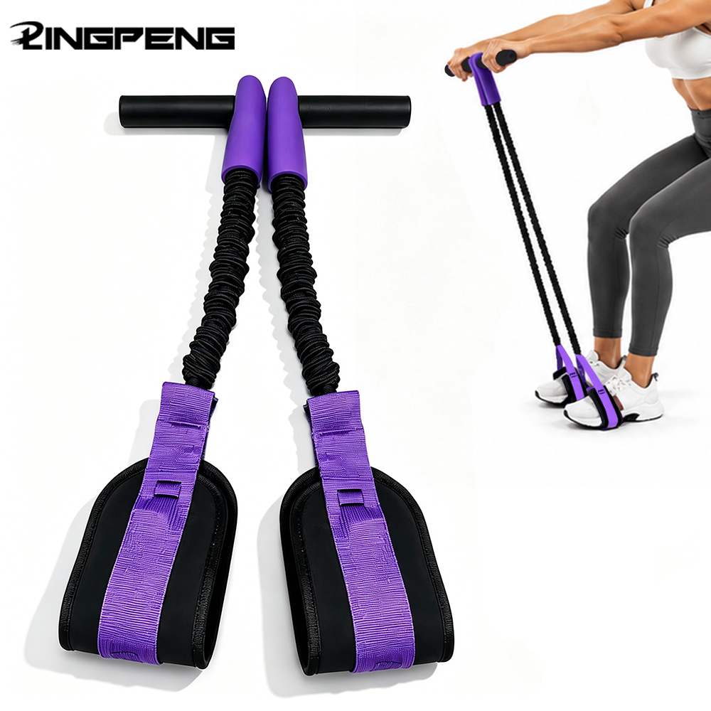 Yoga Fitness Stretching Strap - Peralatan Sit Up Profesional, Resistance Band