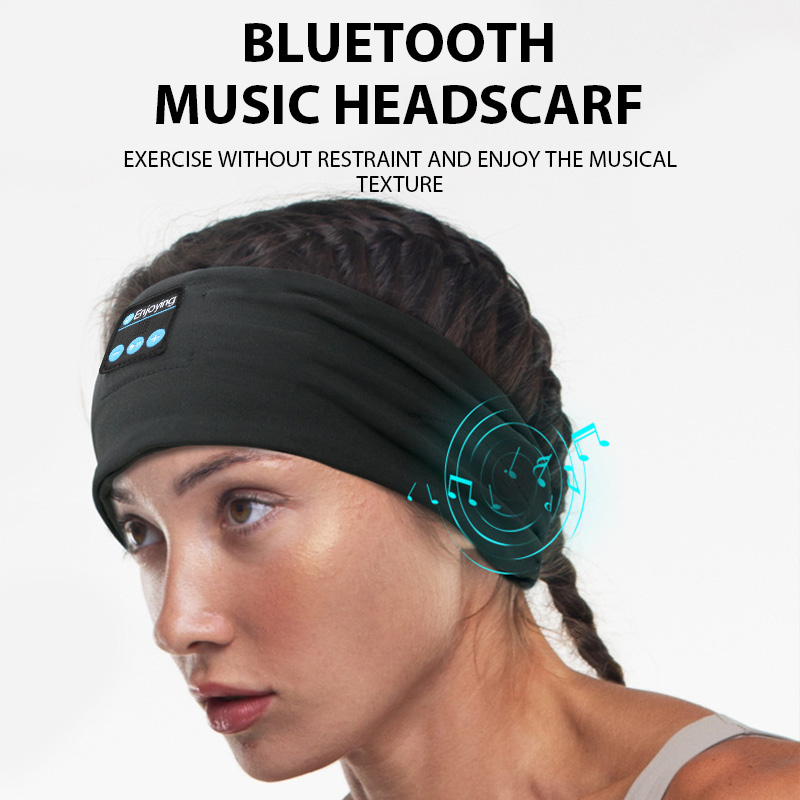 Yoga Fitness Videos Free - Headband Earphone Bluetooth Nirkabel untuk Olahraga,