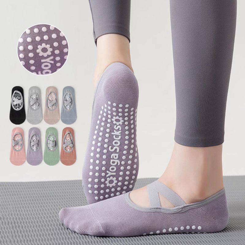 Yoga Fitness Dance - Kaus kaki Yoga bawah handuk berongga