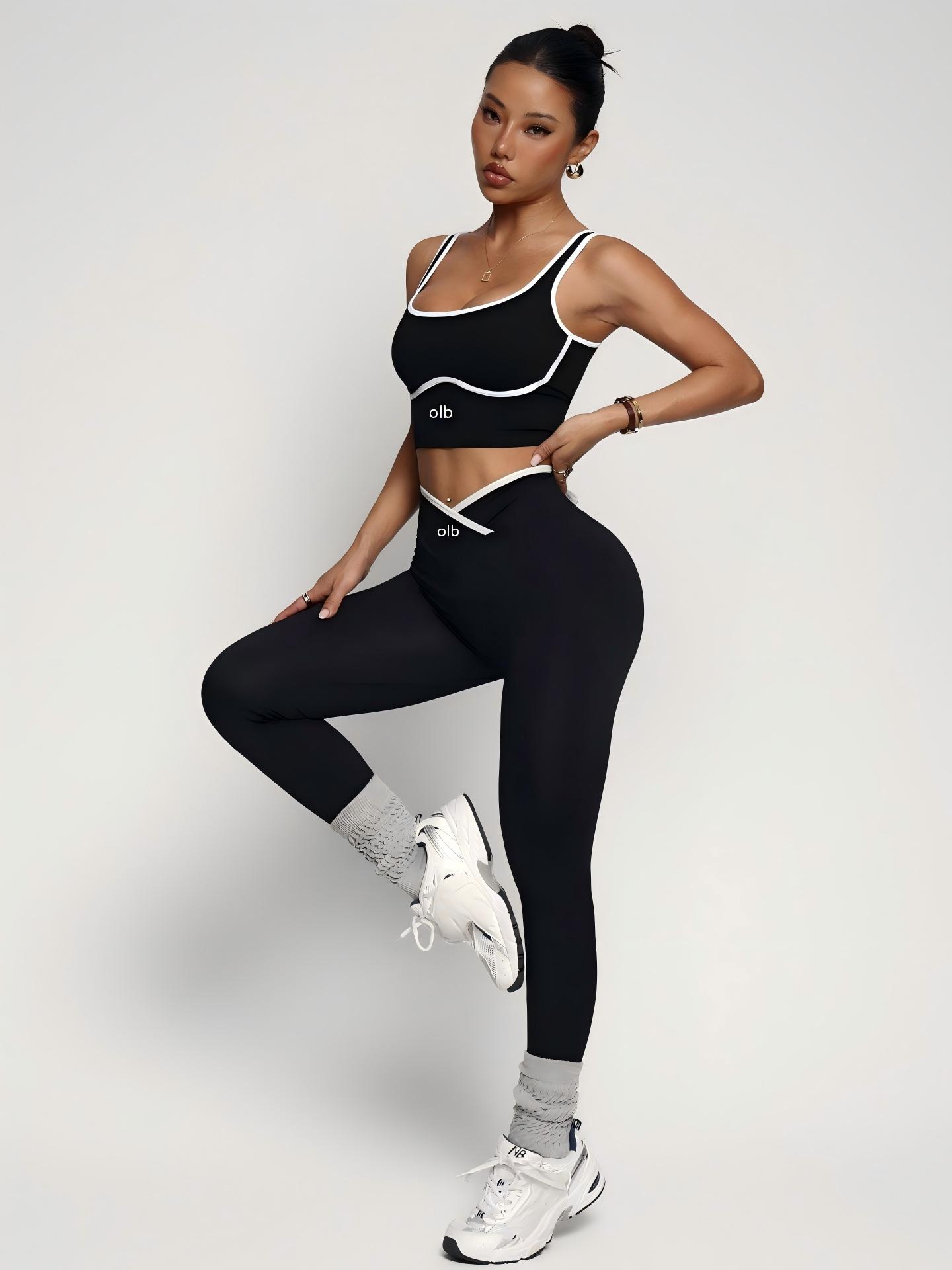 Yoga Fitness Kit - Setelan olahraga 2 potong baru, bra