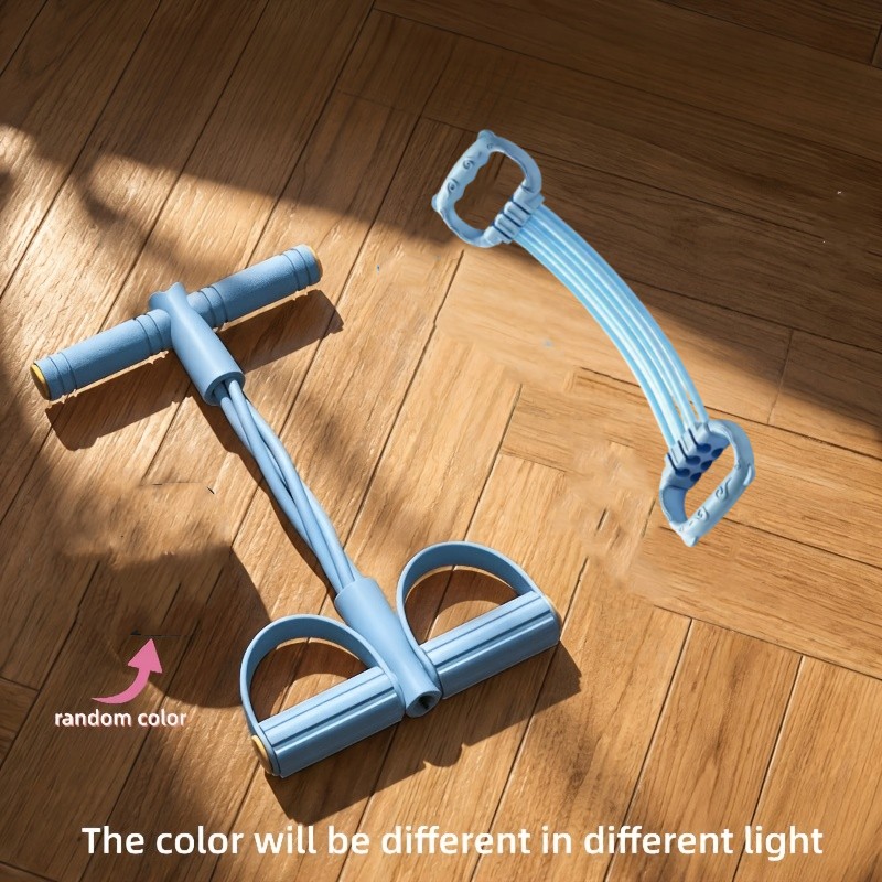Yoga Fitness Resistance Band - 2 Buah Tensioner Pedal 6 Tabung