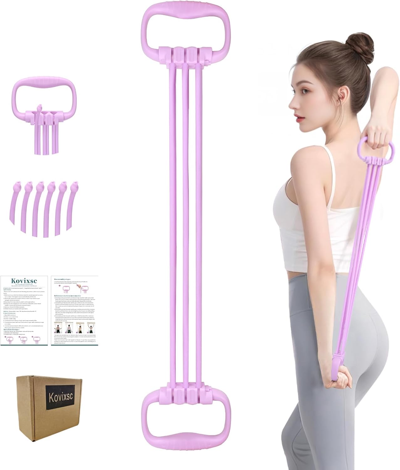 Figure 8 Resistance Band - Gelang Latihan Figure 8 untuk Wanita