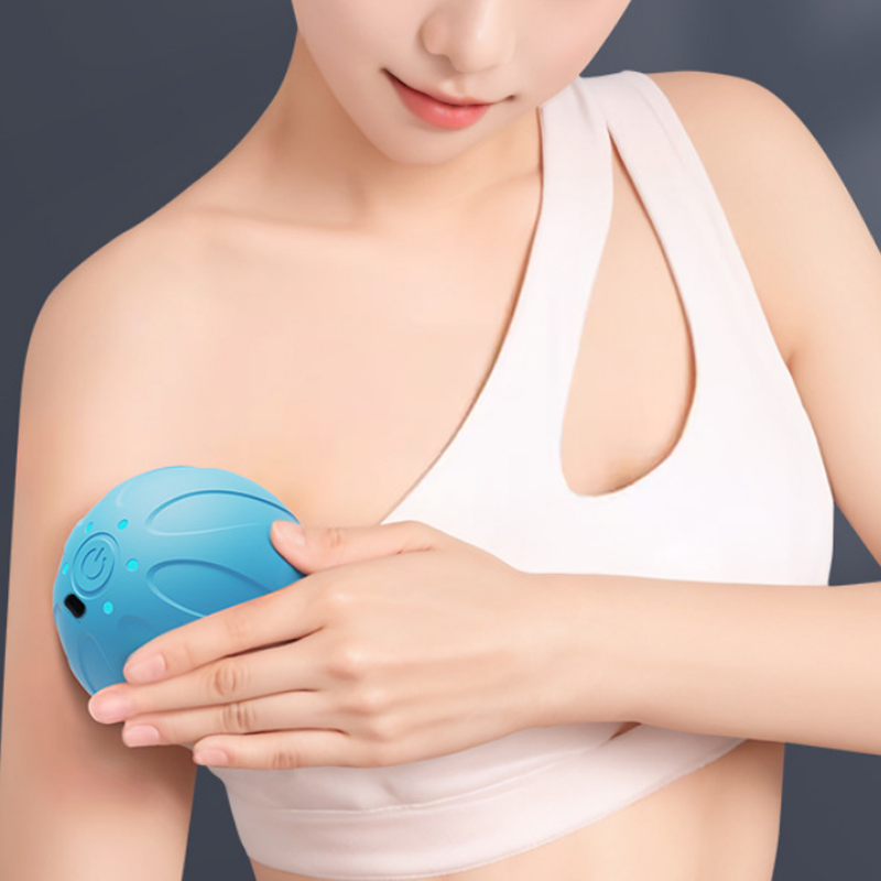 Yoga Fitness Kit - Bola Pijat Getar Baru, Alat Pijat