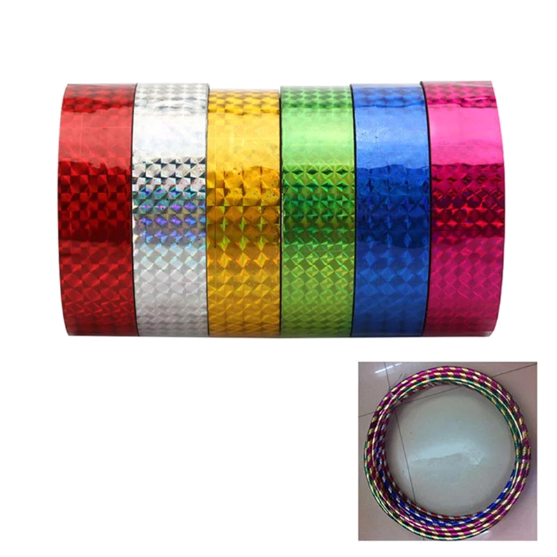 Gymnastics Rings - Pita Glitter Holografik Dekorasi Ring Senam