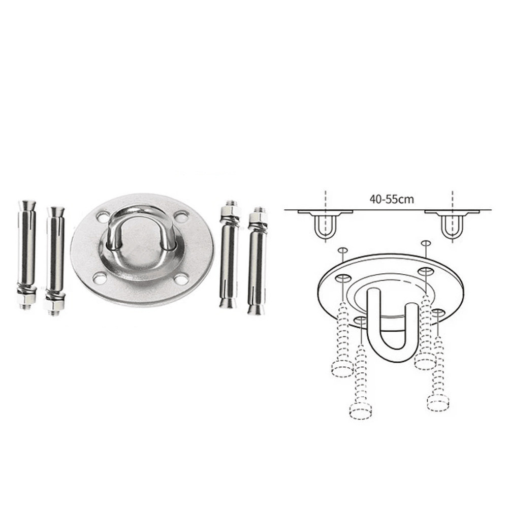 1Set Kit Pengait Rantai Kursi  - Gymnastics Rings ulasan dan harga
