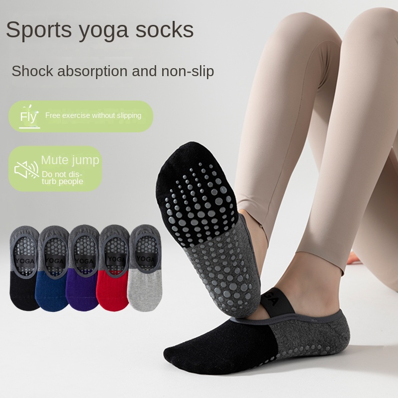 5 pasang Kaus Kaki Yoga Profes - Yoga Fitness Dance ulasan dan harga