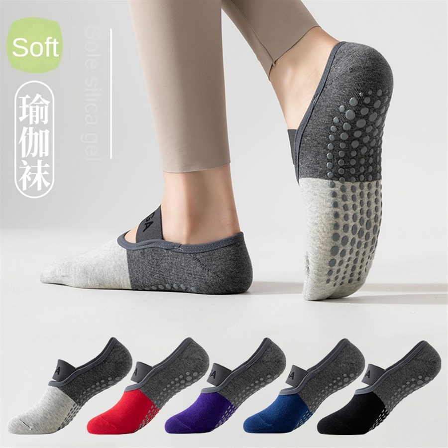 5 pasang Kaus Kaki Yoga Profes - Yoga Fitness Dance ulasan dan harga