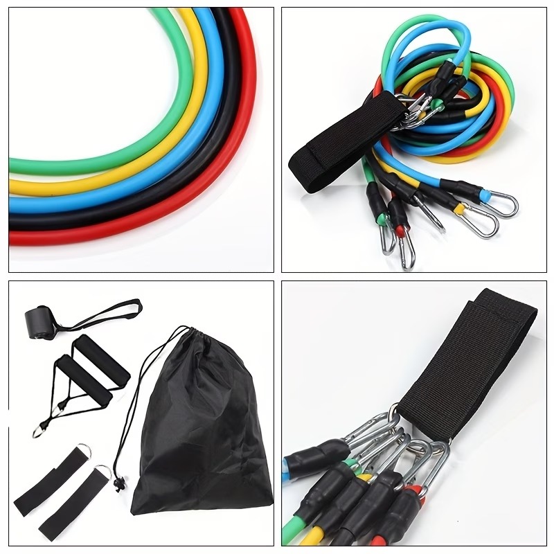 Set Resistance Band dengan Pen - Yoga Fitness Resistance Band ulasan dan harga