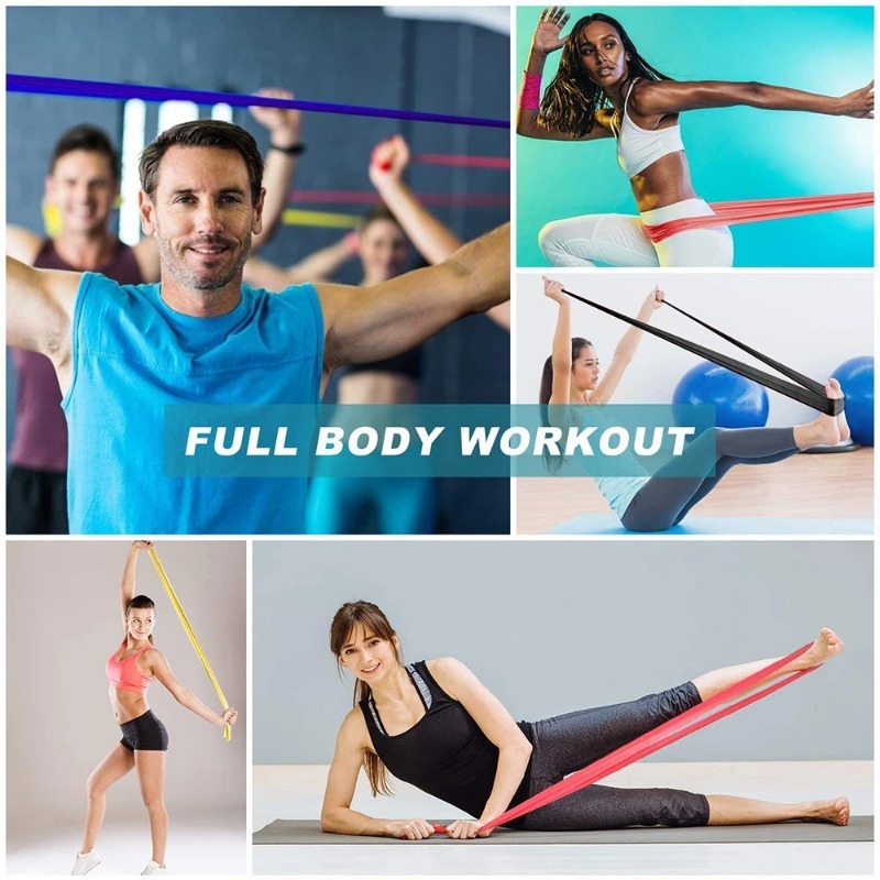 Pita Latihan Lateks Alami, Pit - Yoga Fitness Stretching Strap ulasan dan harga