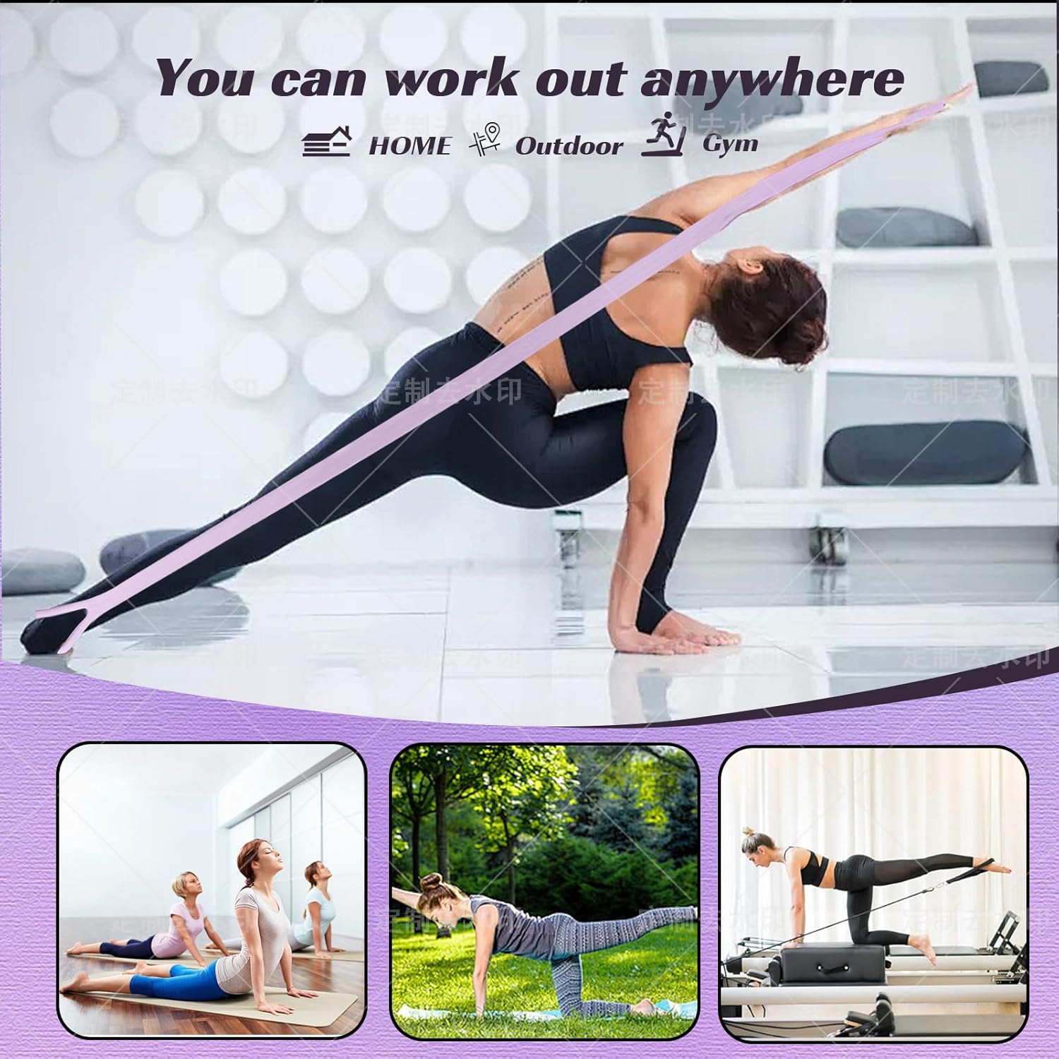 Resistance Band, Resistance Ba - Figure 8 Resistance Band ulasan dan harga