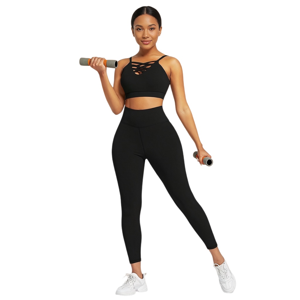 3 Set Pakaian Yoga Wanita - Ho - Yoga Fitness Wear ulasan dan harga