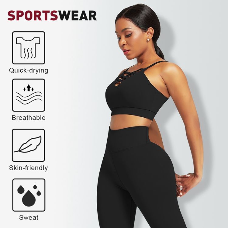 3 Set Pakaian Yoga Wanita - Ho - Yoga Fitness Wear ulasan dan harga