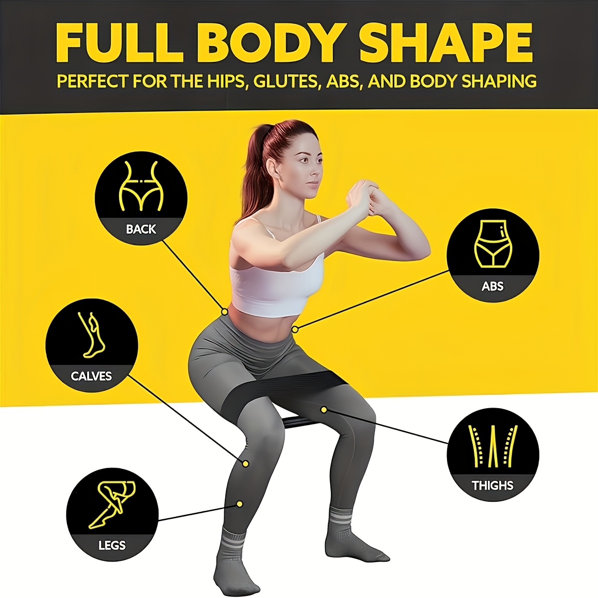 3PCS Set Tali Resistensi, Tali - Yoga Fitness Stretching Strap ulasan dan harga