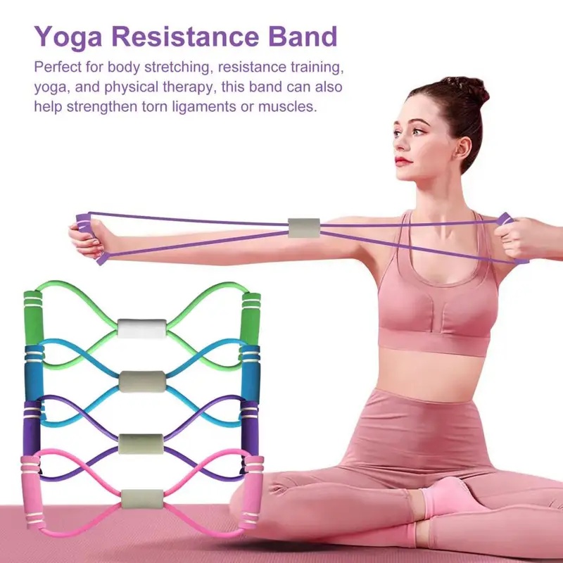 Pita Resistensi Kebugaran deng - Figure 8 Resistance Band ulasan dan harga