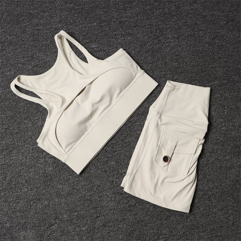 Set celana pendek Fitness Wani - Yoga Fitness Kit ulasan dan harga