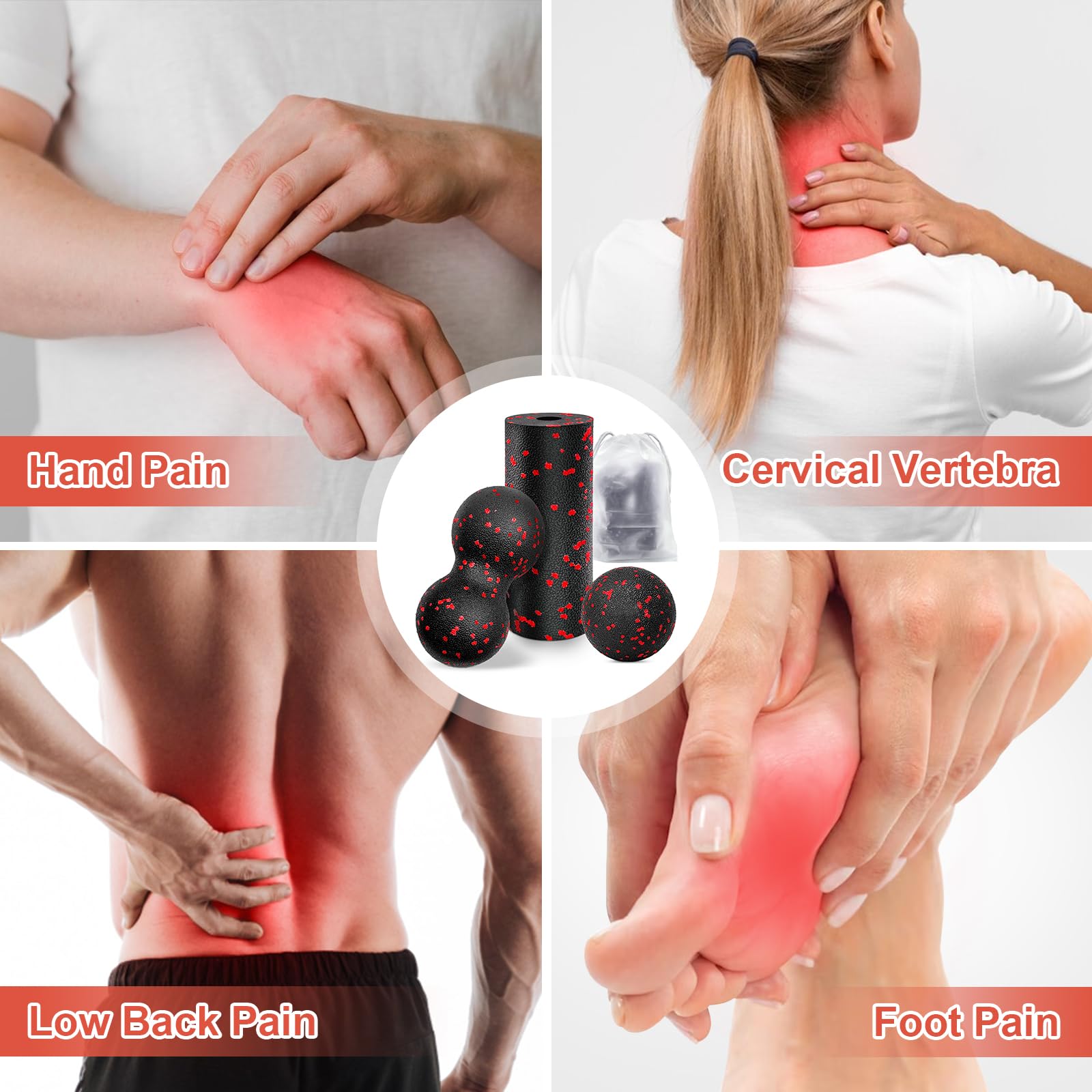 Set rol Yoga berongga pijat bo - Yoga Fitness Kit ulasan dan harga