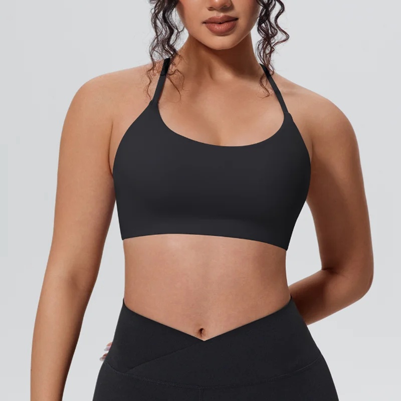 Bra Olahraga Wanita Tali Tipis - Yoga Und Fitness ulasan dan harga
