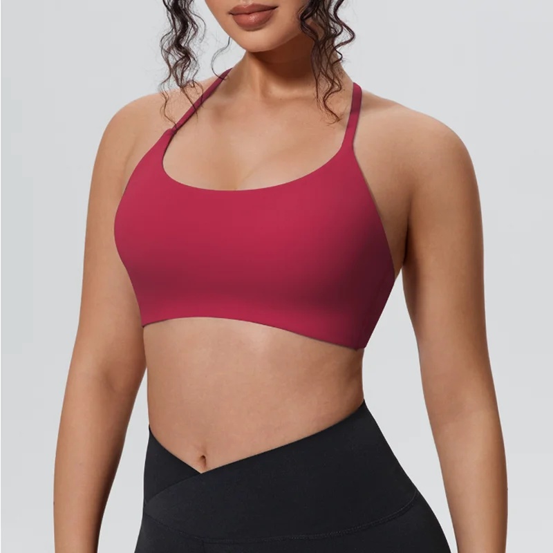 Bra Olahraga Wanita Tali Tipis - Yoga Und Fitness ulasan dan harga