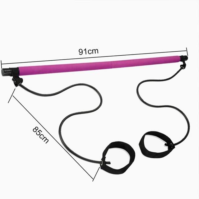 Baru Kebugaran Yoga Pilates Ba - Yoga Fitness Resistance Band ulasan dan harga