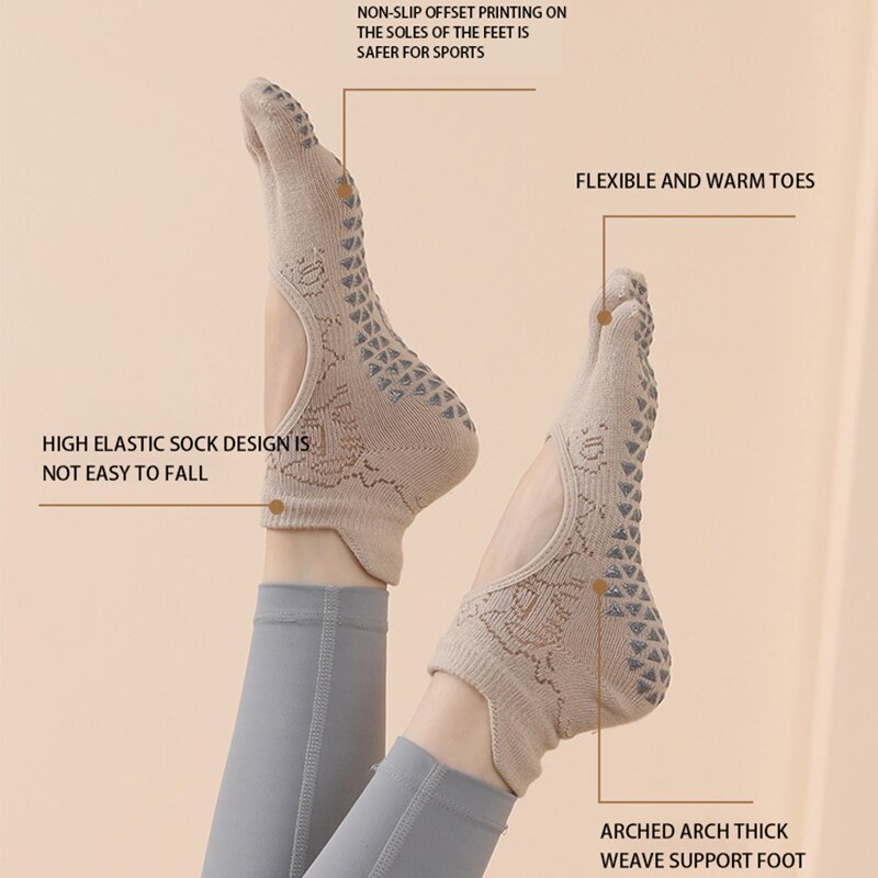Kaus kaki Yoga wanita, kaus ka - Yoga Fitness Dance ulasan dan harga