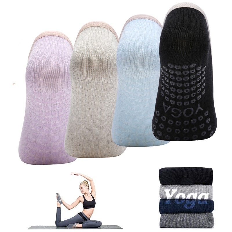 Kaus Kaki Pilates Anti Selip W - Yoga Fitness Dance ulasan dan harga