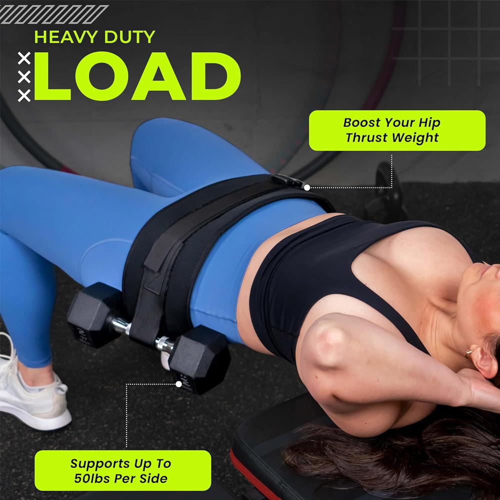 Sabuk Hip Thrust untuk Otot Gl - Hip Thrust Pad ulasan dan harga