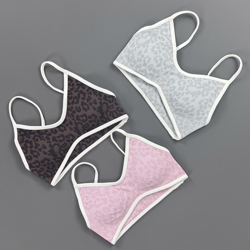 Bra Olahraga Wanita Motif Maca - Yoga Fitness Exercises ulasan dan harga