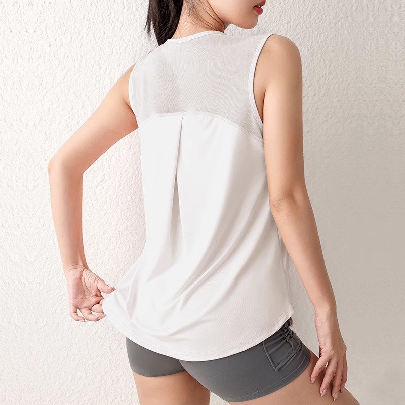 Tank Top Olahraga Cepat Kering - Yoga Fitness Exercises ulasan dan harga