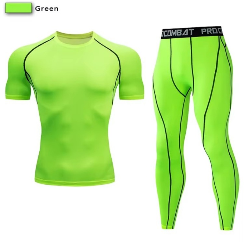 2pcs Setelan Olahraga Kompresi - Yoga Fitness Kit ulasan dan harga