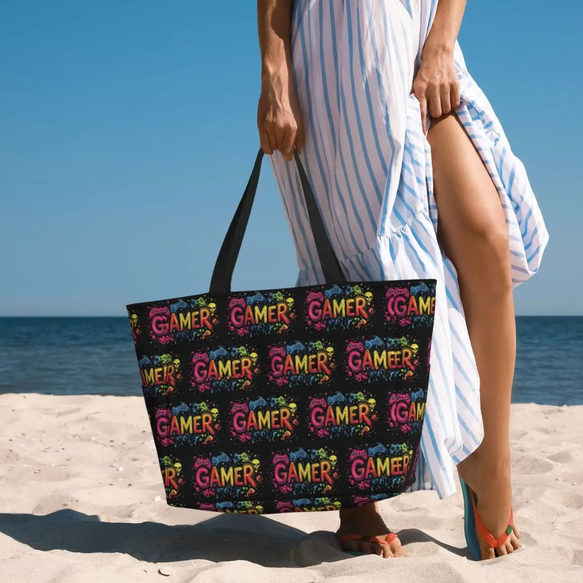 Tas Tote Pantai untuk Gamer, K - Yoga Fitness Videos Free ulasan dan harga