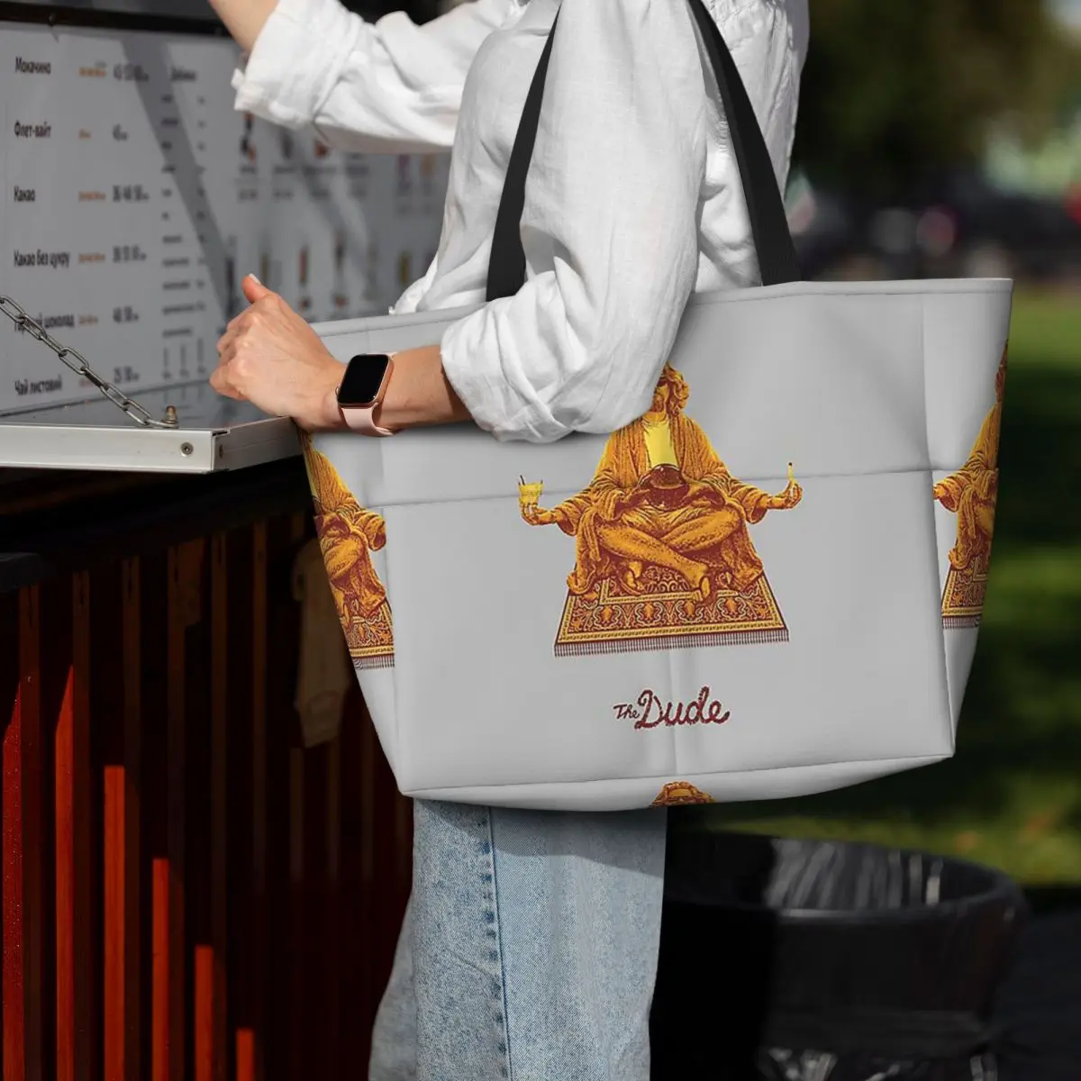 The Dude Budha The Big Lebowsk - Yoga Fitness Dude ulasan dan harga