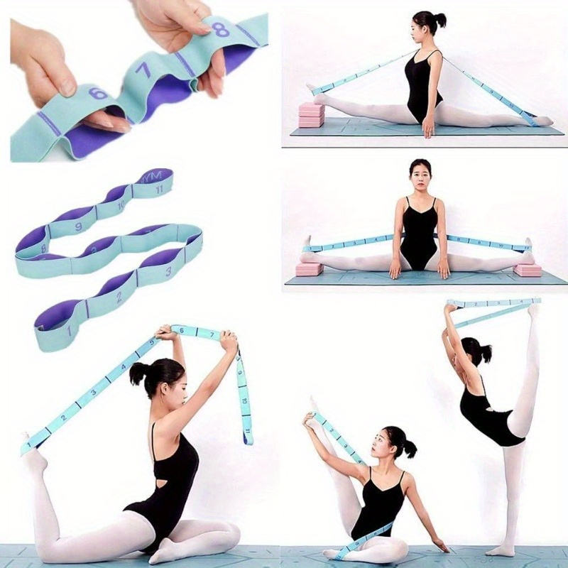 Tali Peregangan Digital Yoga,  - Yoga Fitness Stretching Strap ulasan dan harga