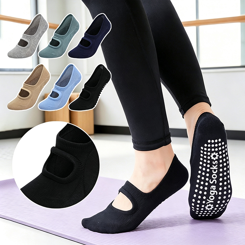 Kaus Kaki Yoga Wanita Anti-Sel - Yoga Fitness Dance ulasan dan harga