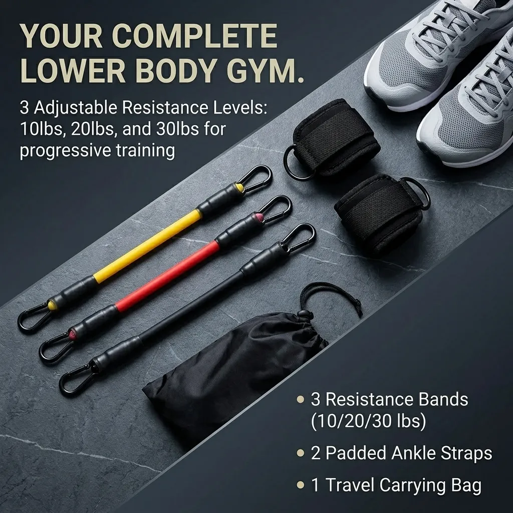 Set 5-Potong Tali Resistensi P - Yoga Fitness Resistance Band ulasan dan harga