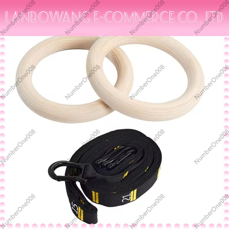 Set Ring Senam Kayu Birch Soli - Gymnastics Rings ulasan dan harga