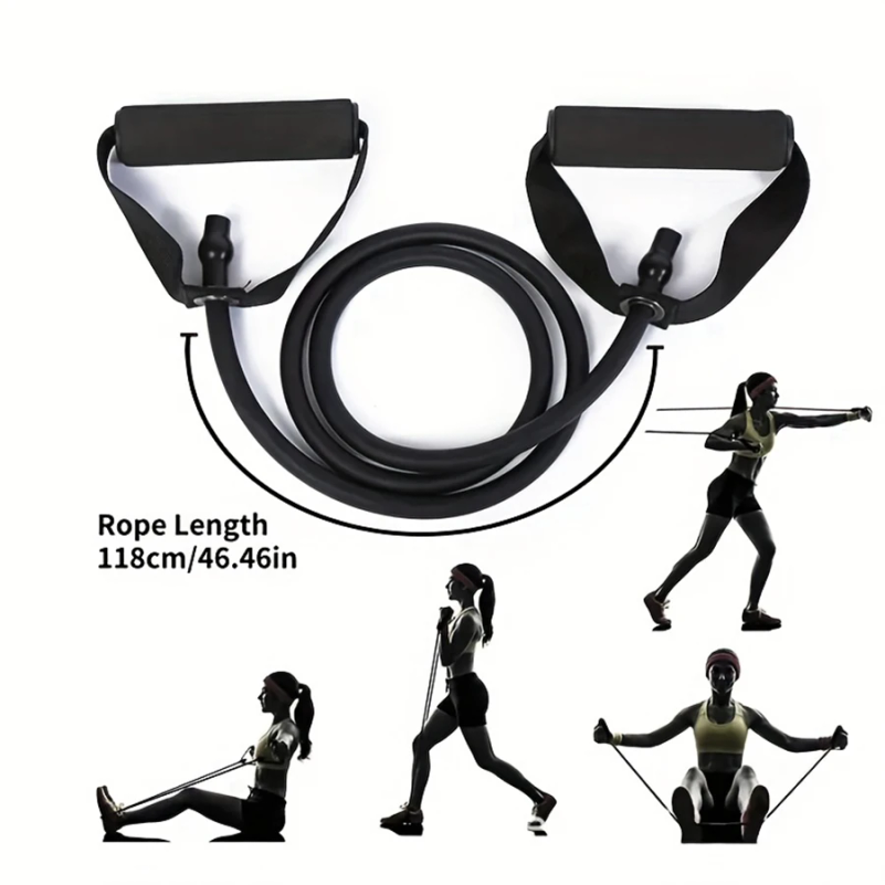 1 buah Tali Resistensi 4 Tingk - Yoga Fitness Resistance Band ulasan dan harga