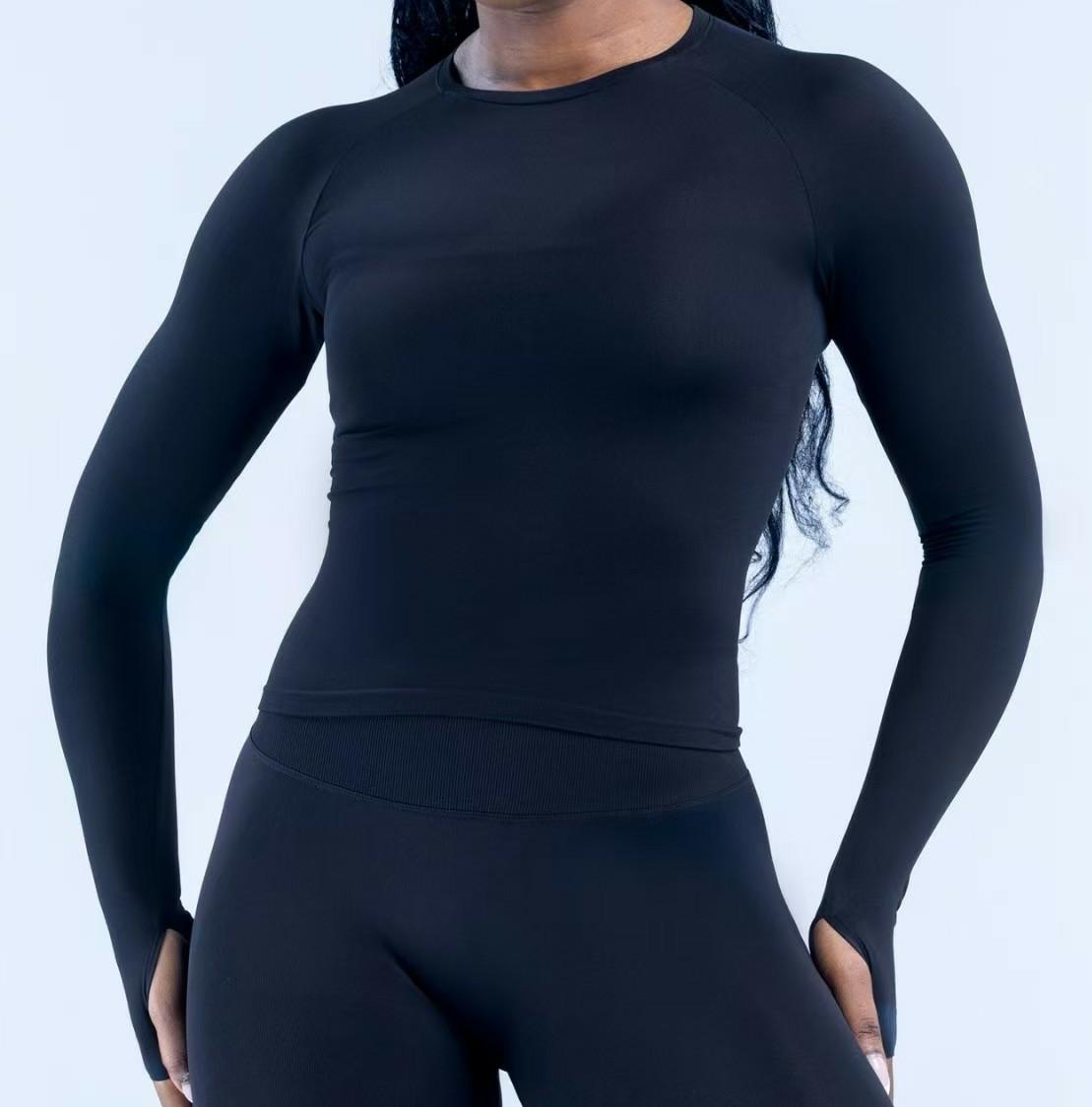 Dl0go Kaus Yoga Tanpa Jahitan  - Yoga Fitness Wear ulasan dan harga
