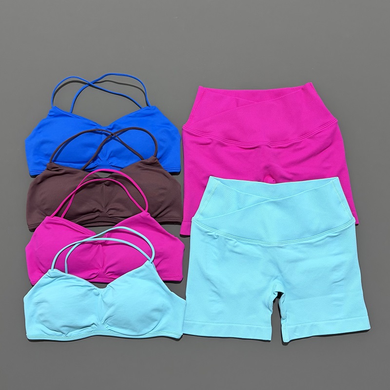 Set Olahraga Wanita 2 Potong V - Yoga Fitness Kit ulasan dan harga