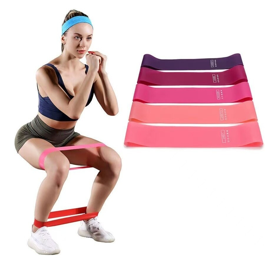 Peralatan Olahraga Kebugaran P - Yoga Fitness Resistance Band ulasan dan harga