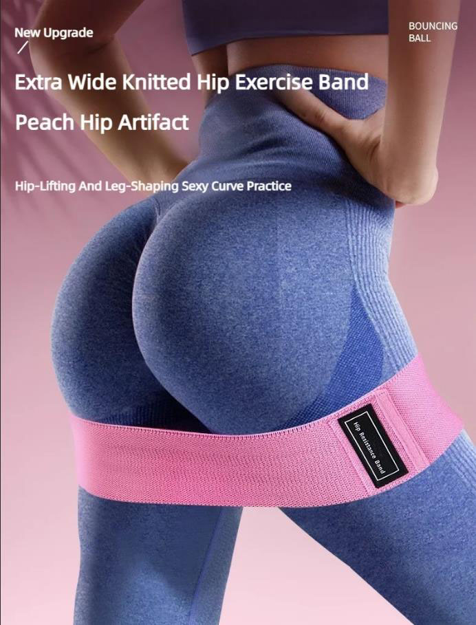 3Pcs Karet Resistensi Pinggul  - Yoga Fitness Stretching Strap ulasan dan harga