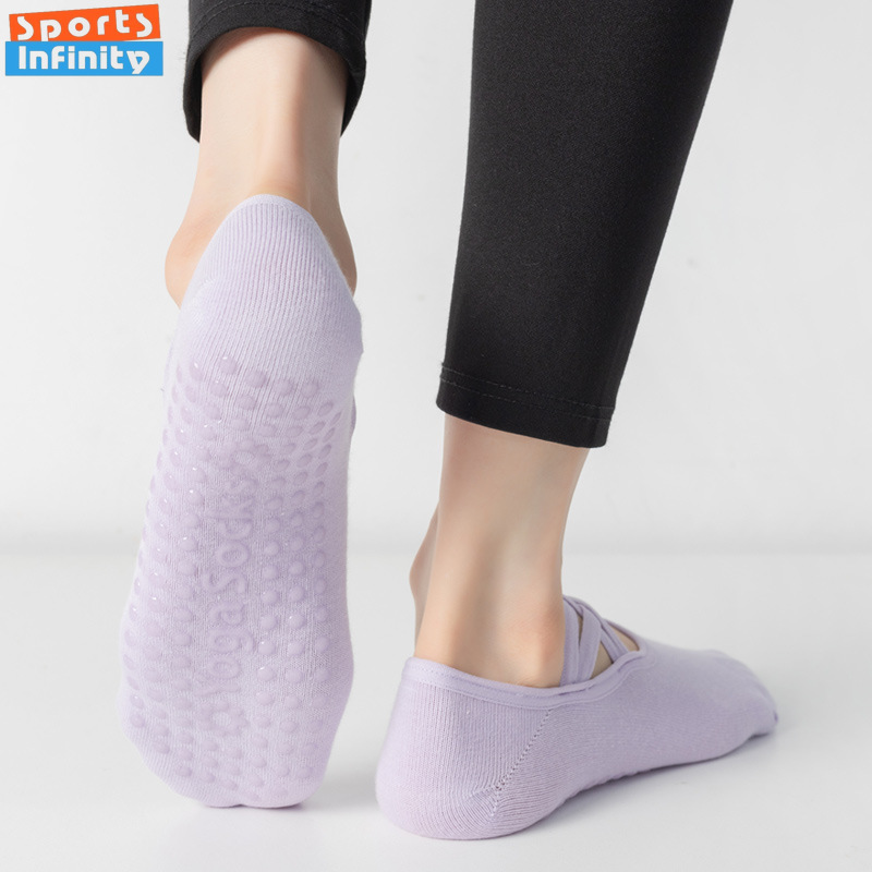 Kaus Kaki Yoga Punggung Terbuk - Yoga Fitness Dance ulasan dan harga