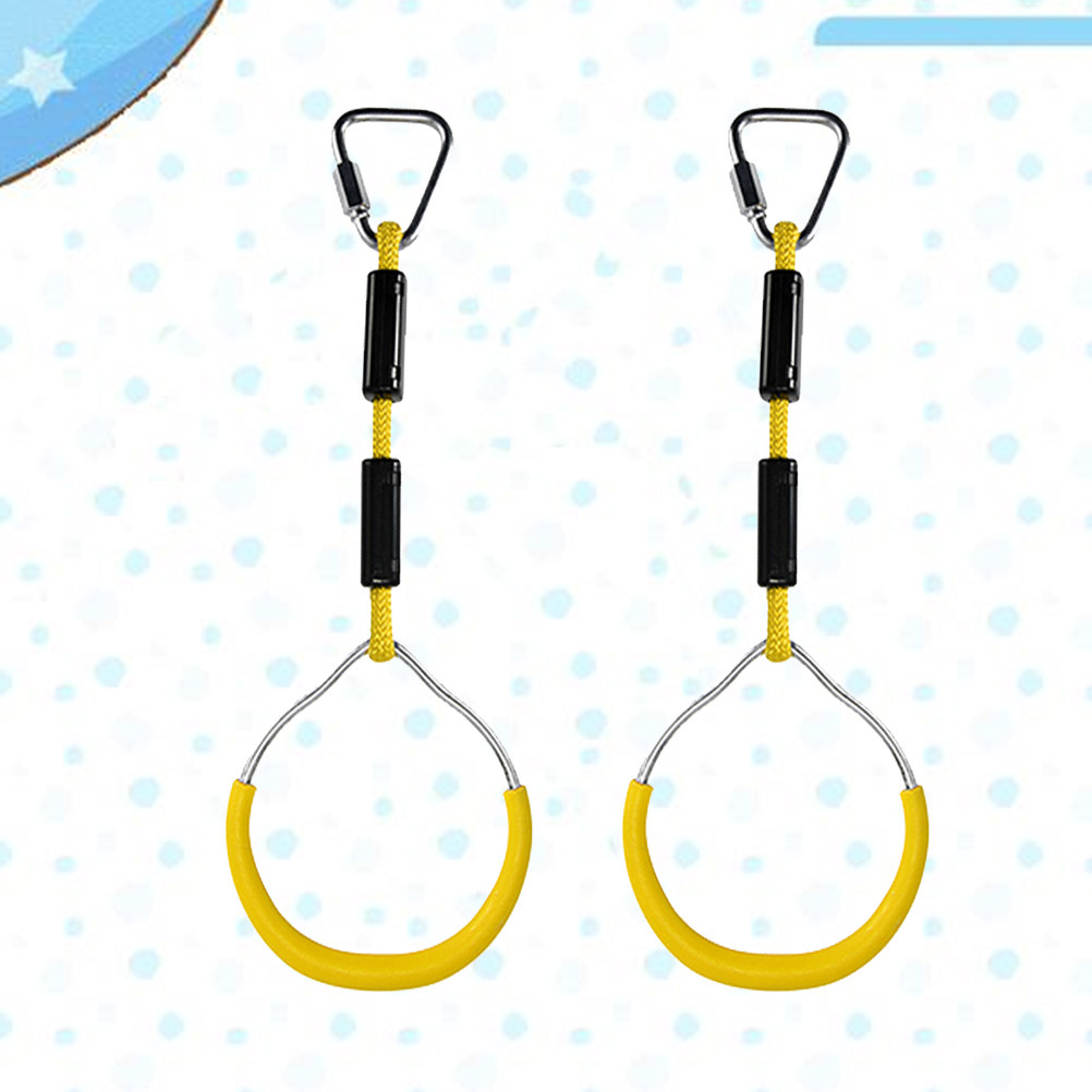2 Buah Cincin Senam Warna-warn - Gymnastics Rings ulasan dan harga