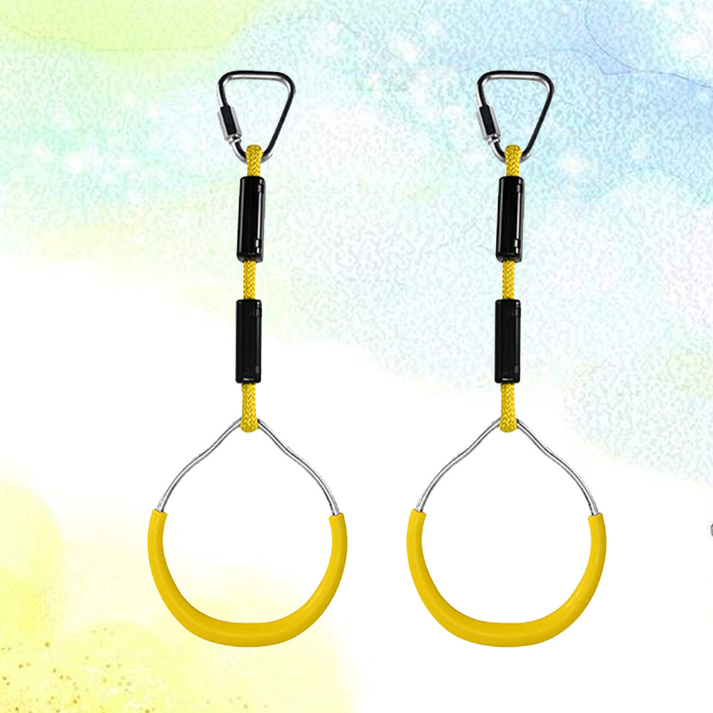 2 Buah Cincin Senam Warna-warn - Gymnastics Rings ulasan dan harga