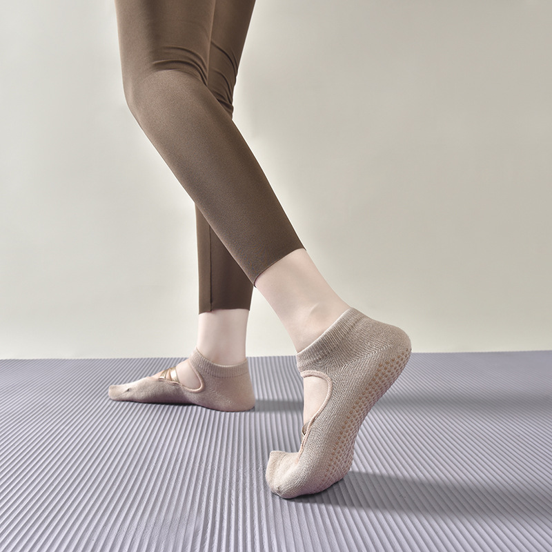 2 Pasang Kaus Kaki Yoga Katun  - Yoga Fitness Kit ulasan dan harga
