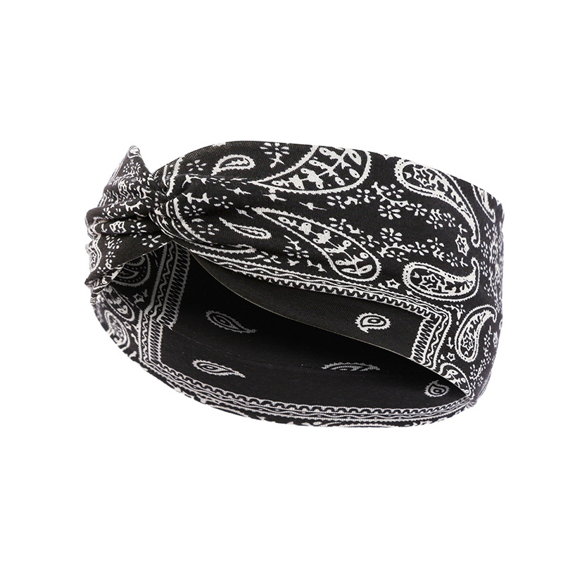 Ikat Rambut Paisley Motif Bung - Yoga Fitness Stretching Strap ulasan dan harga
