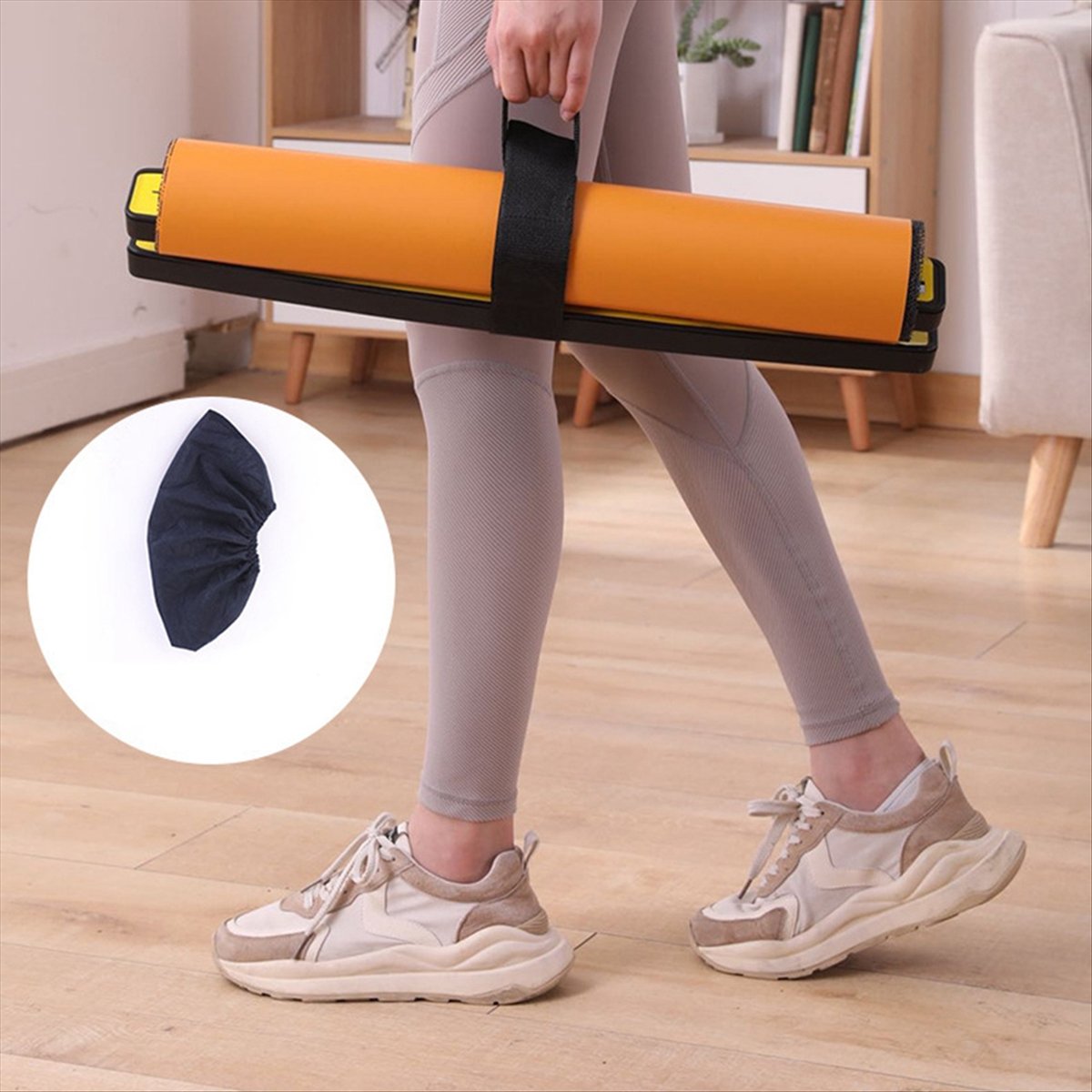 L79A Tikar Geser Yoga Olahraga - Yoga Fitness Exercises ulasan dan harga
