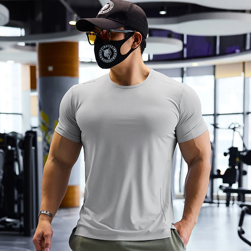 Kaus olahraga Pria Atasan leng - Yoga Fitness Wear ulasan dan harga