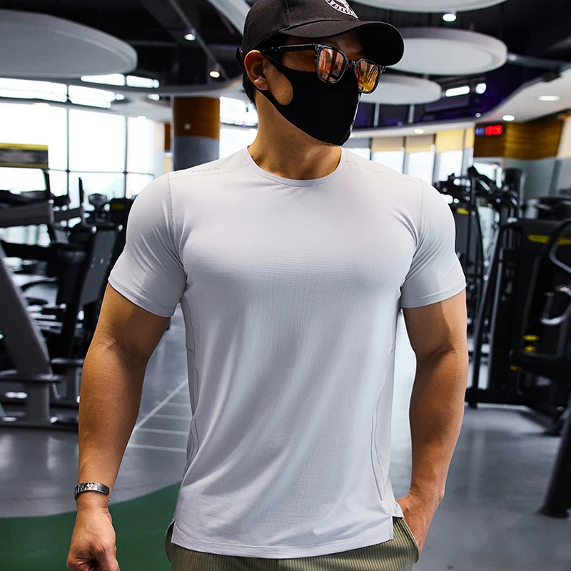Kaus olahraga Pria Atasan leng - Yoga Fitness Wear ulasan dan harga